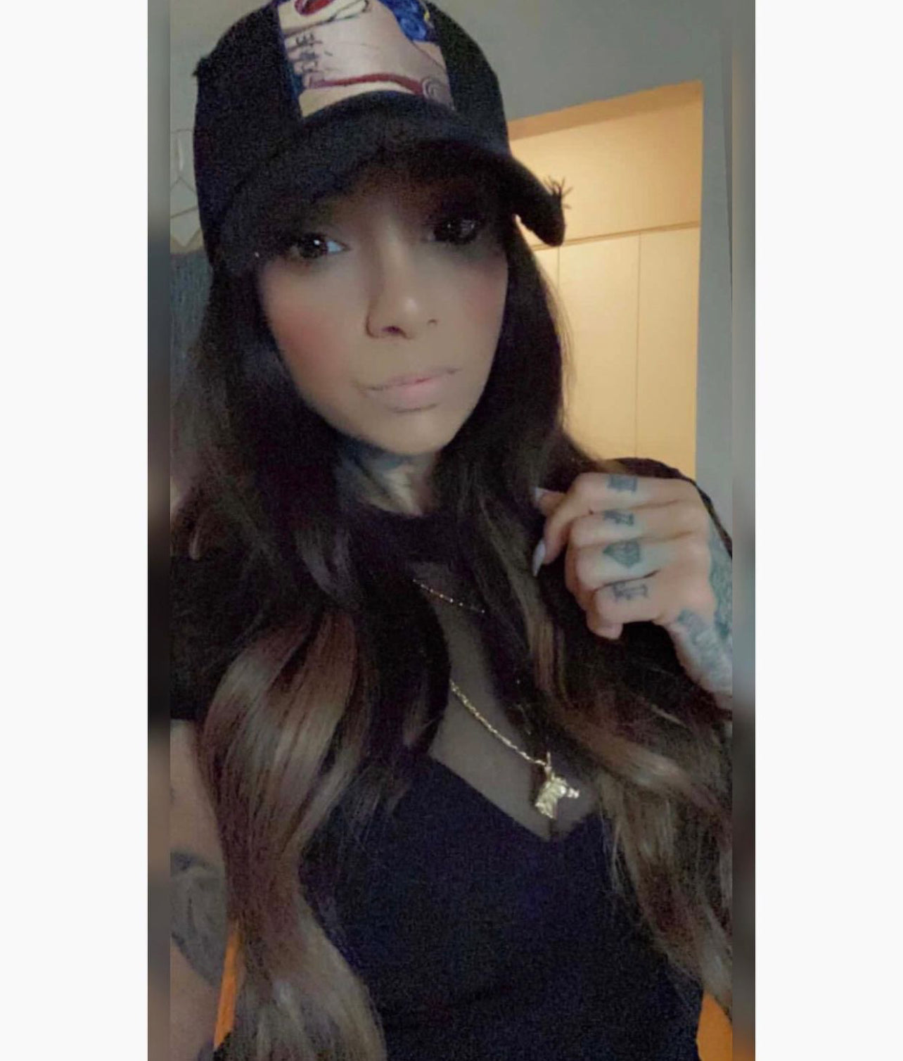 Black LOVE Dad Hat