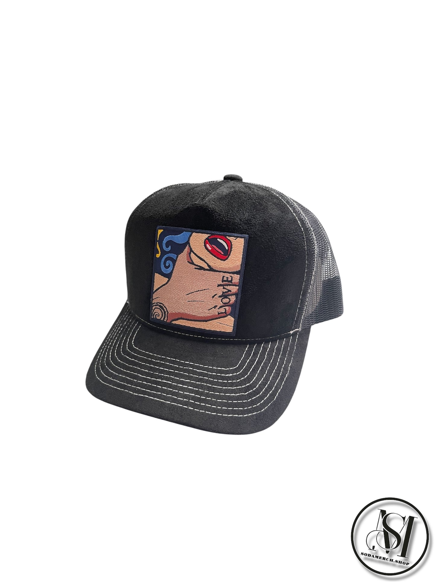 “NEW SUEDE” LOVE Trucker Snapbacks