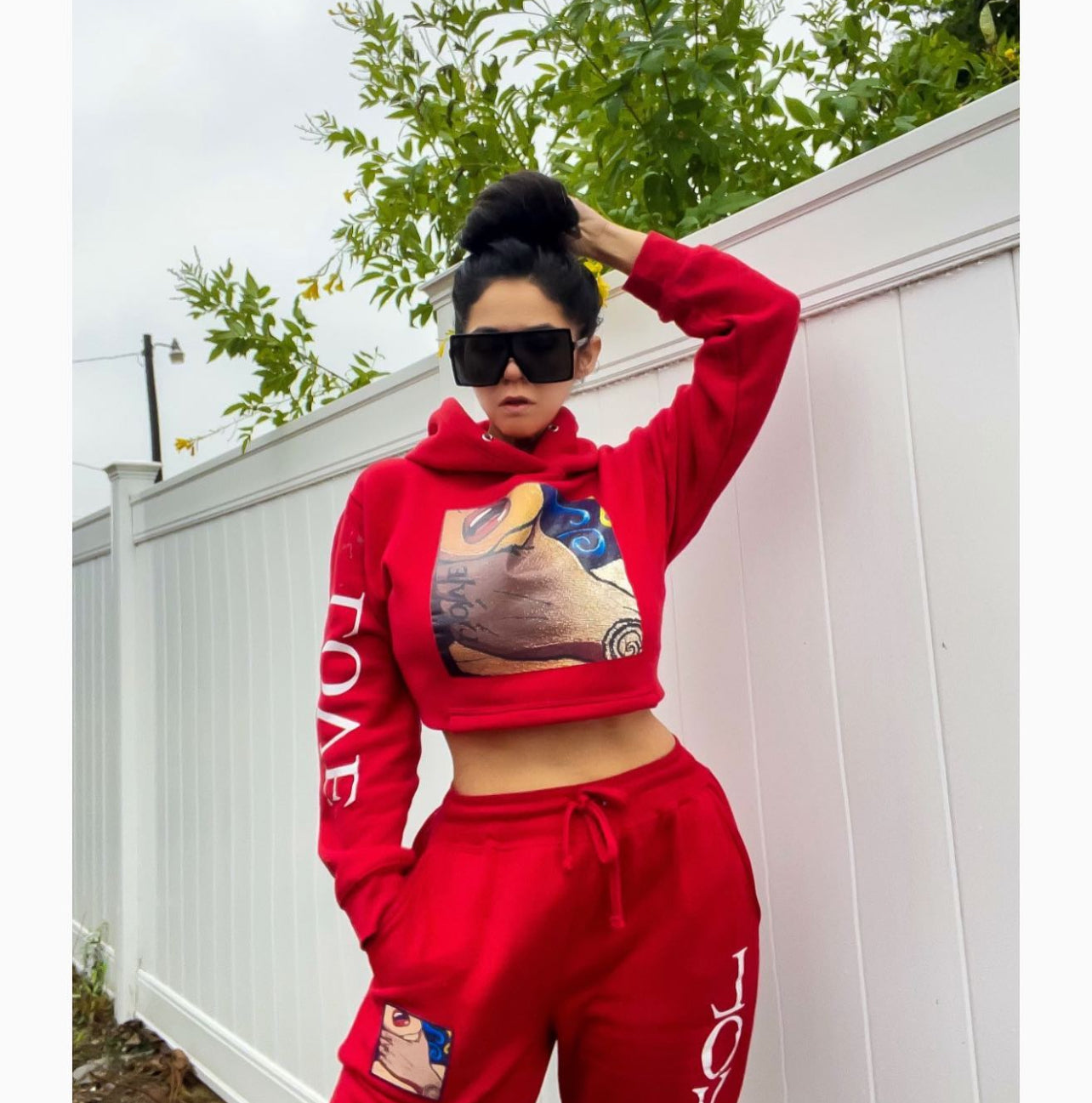 LOVE Crop~Top Hoodies (ALL COLORS)