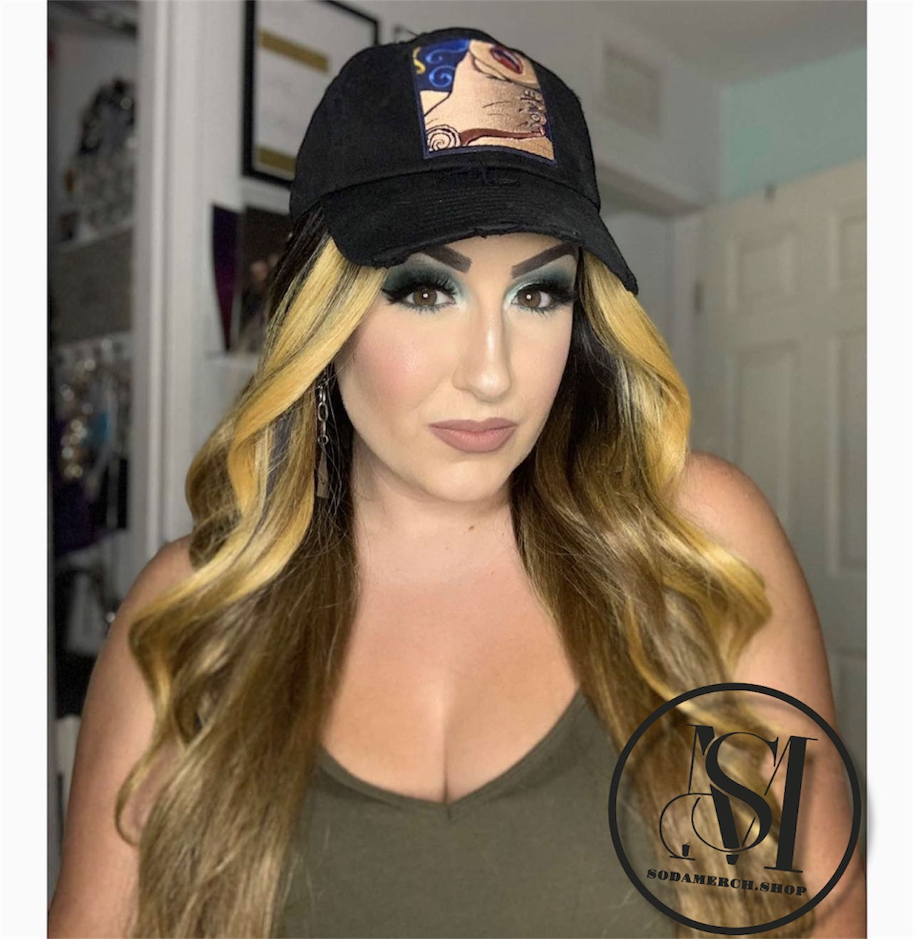 Black LOVE Dad Hat