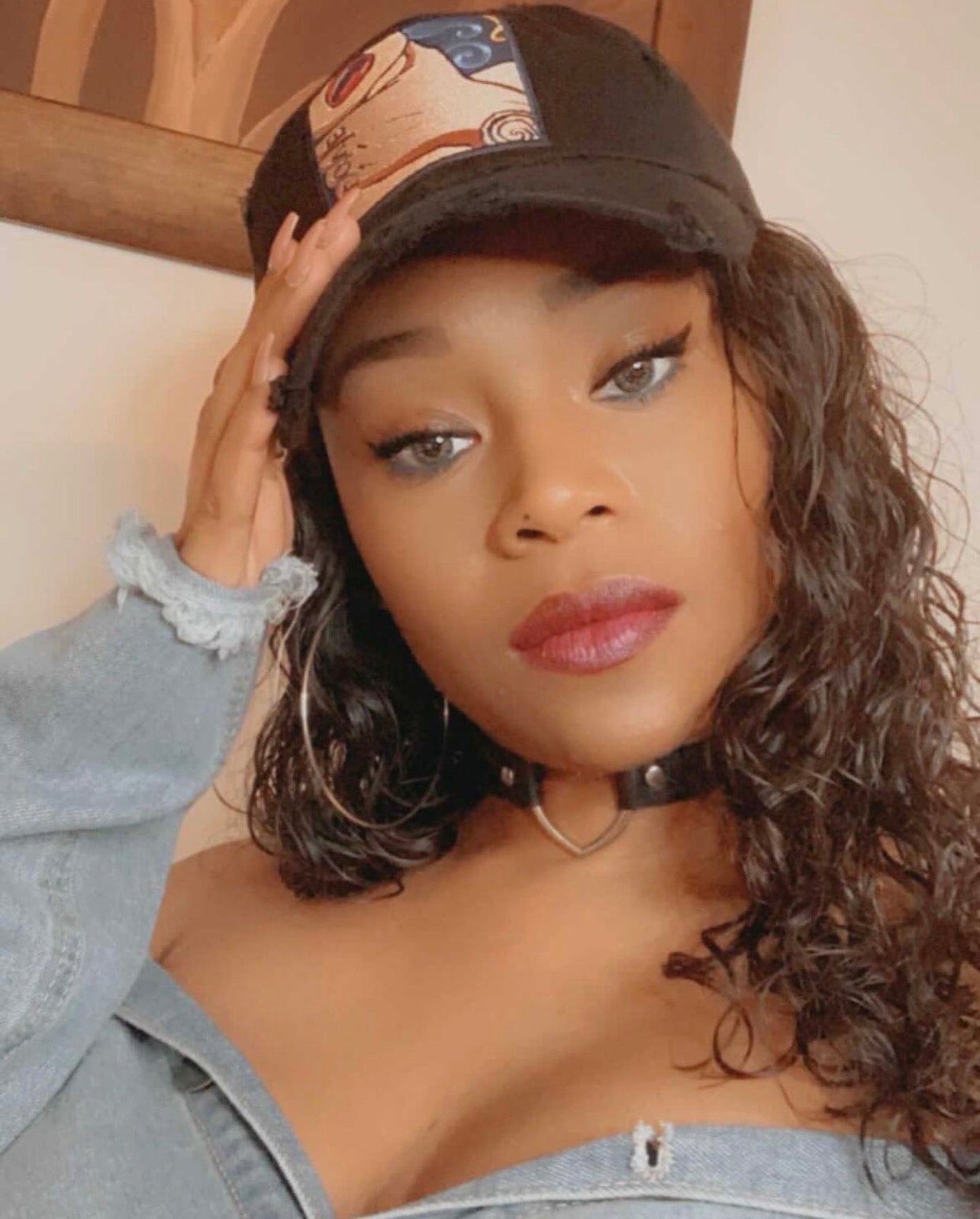 Black LOVE Dad Hat