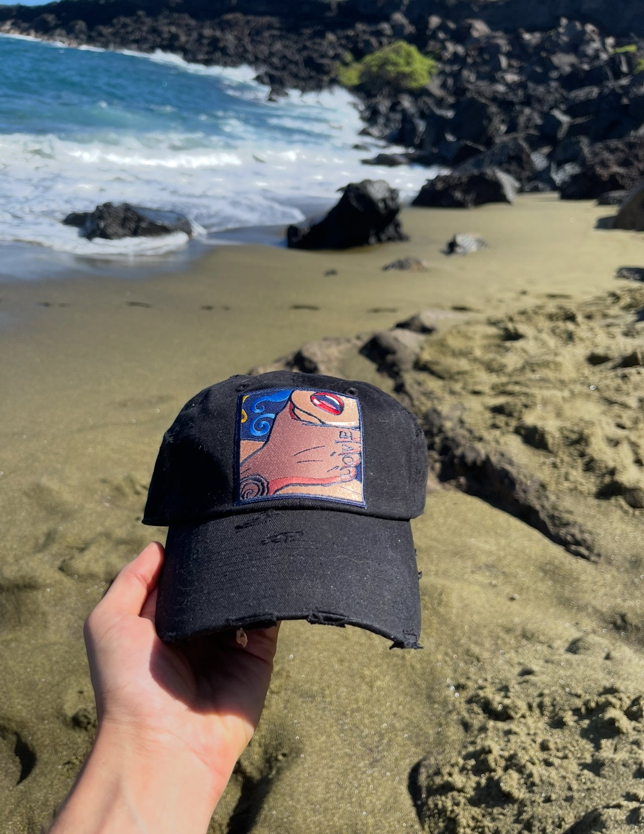 Black LOVE Dad Hat