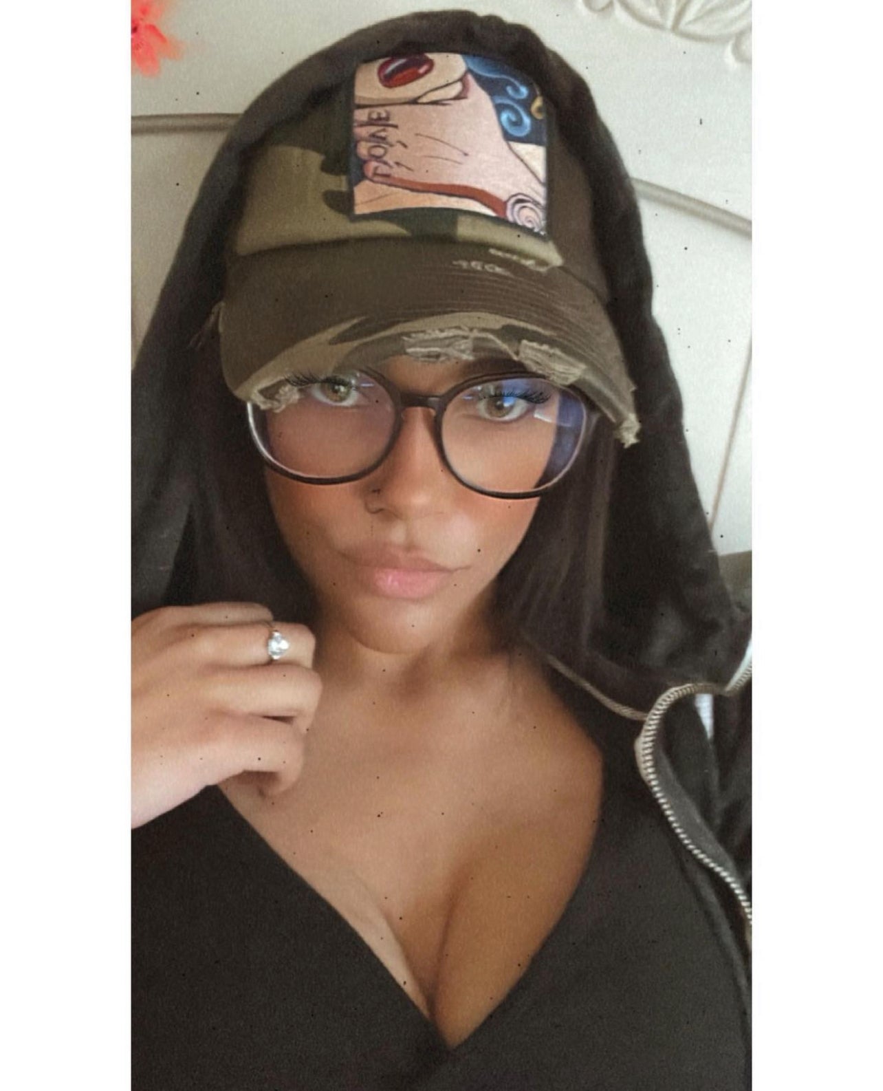 Army Fatigue/Camo LOVE Dad Hat