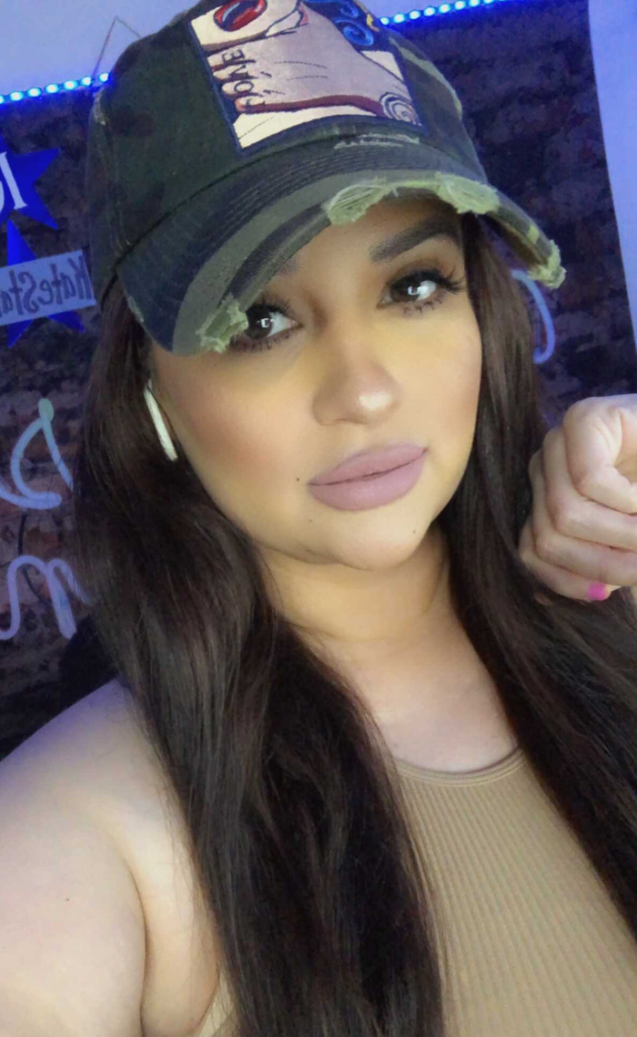 Army Fatigue/Camo LOVE Dad Hat
