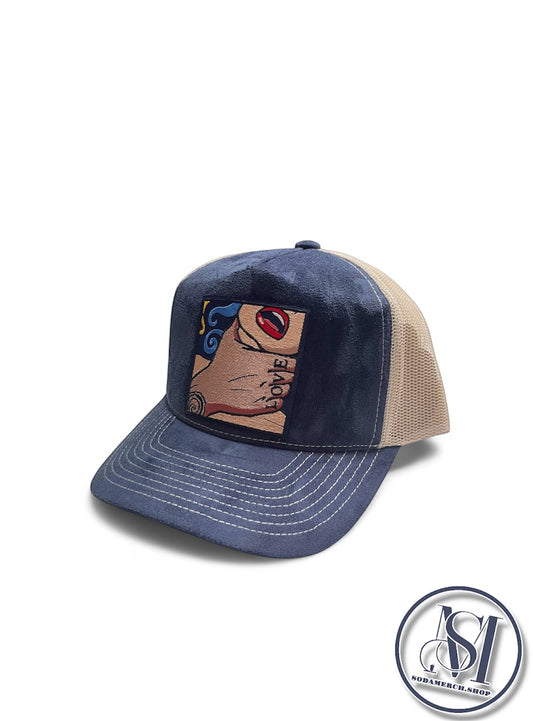 “NEW SUEDE” LOVE Trucker Snapbacks