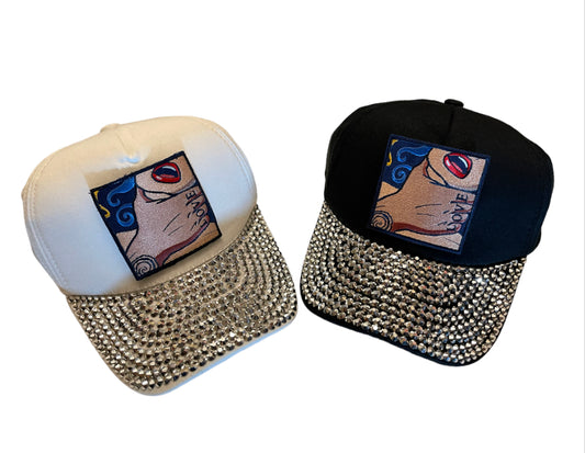“Limited Edition” Custom-made Bedazzled LOVE Hats