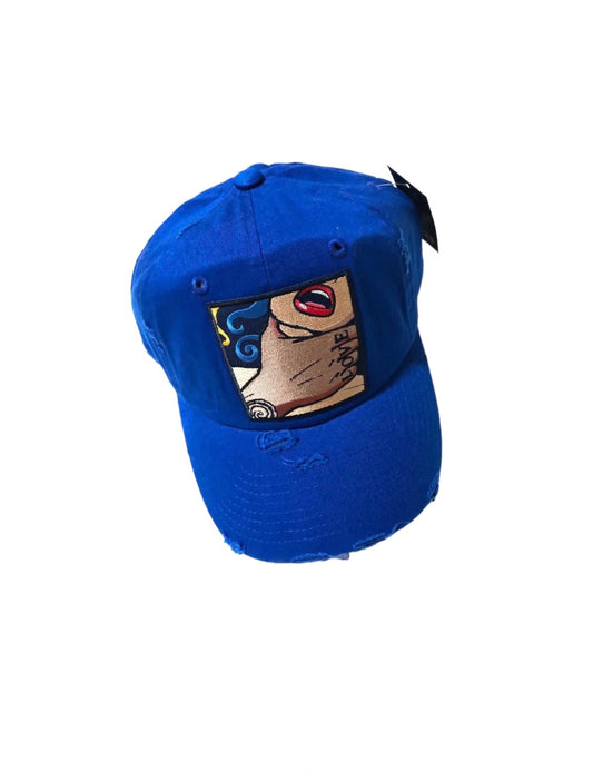 Royal Blue LOVE Dad Hat